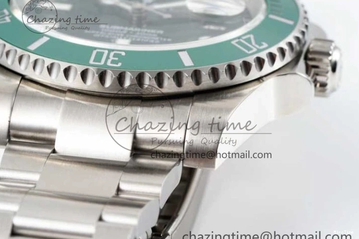 MiroTime 0401 Submariner 116610 LV Green Ceramic APSF 1:1 Best Edition on SS Bracelet VR Stretchable 2376